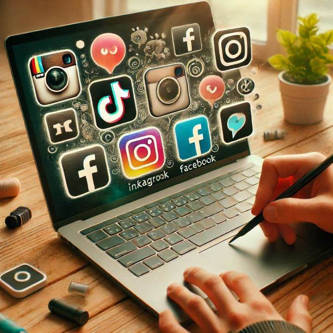 social media icons